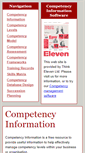 Mobile Screenshot of competencyinformation.co.uk